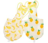 BETOOKY 2pcs Lightweight Natural Fiber Bird Diaper for Parrots and Parakeets, Skin-friendly Flight Suit Creative and Lovely Style, for Outdoor Use and Daily Color Style