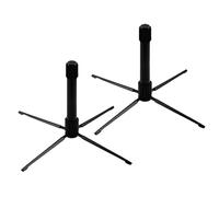 BETOOKY 2pcs Portable Foldable Flute Stand Holder with Four Legs Compact and Lightweight Desktop Flute Rack for Easy Carry and Stable Support for Musicians and Performances