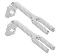 BETOOKY 2pcs U-shaped Piano Repair Precision Pliers for String Coil Lifting and Tuning Clamp Tool for Professional Piano Technicians Capstan Screw Wrench Compatible Portable Maintenance