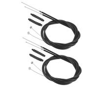 BETOOKY 2sets Walker Brake Cable Replacement Drive Brakes for Folding Wheelchair Elderly Mobility Aids Repair Parts