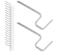 BETOOKY 30 Pcs Stainless Steel Drywall Hooks for Picture Hanging with Good Bearing Capacity and Sturdy Design, Heavy Duty Wall Hooks Suitable for Offices and Basements