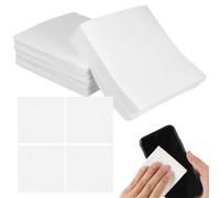 BETOOKY 300pcs 6x6 Inch Lint-free Dustless Dry Wipes for Lens and Electronics Cleaning - Disposable Non-abrasive Paper Towels for Glasses, Computer Screens, and Laboratory Use