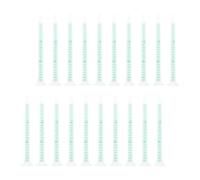 BETOOKY 30pcs Epoxy Mixing Applicator Epoxy Nozzle Tube Mixing Tube with Laminar Flow Spiral Rod Pp Material Green Tight Connection for Ab Plastic Box Effective Two-Part Adhesive