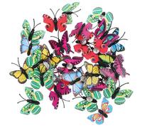 BETOOKY 30pcs Fixing Pushpin Cork Board Push Pin Assorted Color Plastic Metal Thumb Tacks Convenient to Use Decorative Adorable Photo Display for Hand-painted Kindergarten and Random Color