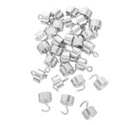 BETOOKY 30pcs Hanging Weights with Hook 5g Each Iron Calibration Weight Set for School Labs and General Science Experiments Featuring Double-hook Design and High Precision Measurement