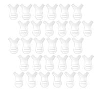 BETOOKY 30pcs Y-shaped Lightweight Plastic Lash Lift Props Eyelash Extension Applicators for Home Beauty and Salons, Eyelash Curling Tool for Women