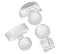 BETOOKY 3pcs Cosmetic Pressing Tool Pressing Seal Mold Acrylic Makeup Tool Aesthetically Pleasing Practical Space-saving Solution for Blushes and Eyeshadow Beginners Creative Makeup Artist
