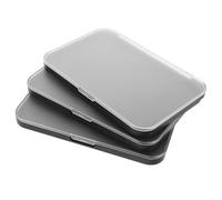 BETOOKY 3pcs Magnetic Makeup Palette Empty Eyeshadow Holder Frosted Lid Storage Box for DIY Cosmetics Blusher