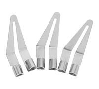 BETOOKY 3pcs Soldering Iron Triangle Head Welding Kit for Bumper Repair High Efficiency Repair Quick Cooling Iron Accessory for Car Bumper Fix Use with Various Plastic Welding Tools