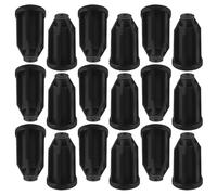 BETOOKY 40pcs Plastic Caster Sleeve Inserts for Stem Casters, round Pp Wheel Socket 25mm Diameter with Secure Fit and Easy Installation, Replacement for Home Chairs and Office Furniture
