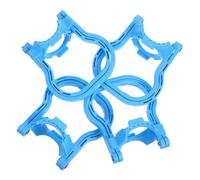 BETOOKY 4pcs Blue Gallon Water Bottle Handles with Comfortable Grip and Labor Saving Design Sturdy Abs Material Water Bucket Carrier Lifters for Home