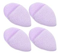 BETOOKY 4pcs Face Cleaning Sponges Makeup Removal Pads Sponge Produce Rich Foams Can Be Hung for Drying Daily Face Washing