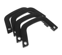 BETOOKY 4pcs Forklift Safety Grab Bar Plastic Replacement Handle with 16mm/6.3' and 8mm Hole Spacing, Wear Resistant and Versatile Forklift Cab Door Handle for Industrial Warehouse Truck