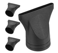 BETOOKY 4pcs Hair Dryer Nozzles Attachments Black Plastic Precision Engineering Focused Airflow Suitable for 4-4.8cm/1.57-1.88inch Nozzle Hair Dryer Replacement Parts for Styling Tools