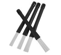 BETOOKY 4pcs Nylon Jazz Drum Brushes Soft Drumming Brushes Gentle on Drumheads Universal Compatibility for Jazz Drums Portable Percussion Accessories Suitable for Types of Musical Settings