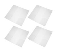 BETOOKY 4pcs PVC Frosted Book Covers 48k Notebook Protective Sleeves Compatible with Hoboweeks Journal Binder Cover Waterproof Stationery Protector