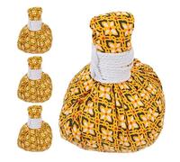 BETOOKY 4Pcs Thai Herbal Massage Balls Set, Small Soft Aroma Compress Therapy Balls for Muscle Relaxation, Hand and Body Spa Massage Tool for Home and Travel