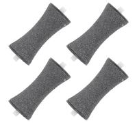 BETOOKY 4pcs USB Electric Foot File Replacement Rollers Pedicure Accessory Hard Skin Remover Refill Heads for Foot Care Tools Parts for Dead Skin Removal