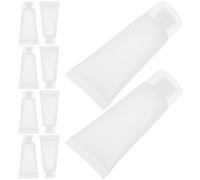 BETOOKY 50Pcs 20Ml Refillable Soft Tubes with Screw Cap for Hand Cream Facial Cleanser Toothpaste, Portable Travel Lotion Containers, Reusable Cosmetic Sample Bottles