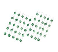 BETOOKY 50pcs Aluminium Alloy Key Markers Multipurpose Number Tags Green Abrasion Resistant Never Drop Words for Office and School Organization