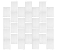 BETOOKY 50pcs Paper Envelopes Practical Cards Envelopes White Tracing Paper Express Emotion and Blessings Safe Use for Direct Mail and Photos
