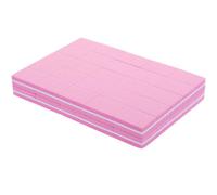 BETOOKY 50pcs Pink Sponge Nail Buffer Block Nail Buffer Fingernail Buffering Files with Abrasion Resistance Smoothing for Travel Manicure by Professional Experts and Art Learners