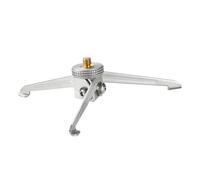 BETOOKY 50x5.50x1.18in Outdoor Tripod Desktop Camera Holder Adjustable Stable Aluminum Alloy Foldable Tabletop Selfie Camera Holder for Photo Video Silver