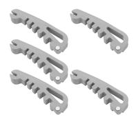 BETOOKY 5pcs Eyeglass Adjustment Tools for Temple Arms and Nose Pads, Plastic Frame Repair Kit with Dual-Angle Curvature Scales and Foldable Design, for DIY Glasses Repair and Travelers