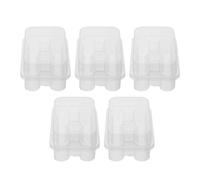 BETOOKY 5pcs Insulin Vial Organizer Case for Refrigerator, 3ml Plastic Storage Box with Airtight Construction and Easy Open Design, Portable Insulin Holder for Travel and Household Use