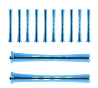 BETOOKY 60pcs Perming Curlers Hair Curling Rollers 3.23x0.43x0.35in Convenient for Travel and Home Storage Minimize Heat Damage Women for Events and Travel with Covers and Rubber Bands