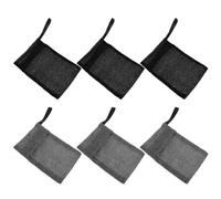 BETOOKY 6pcs Bar Soap Pouch Reusable Nylon Soap Sleeves for Bathing and Cleansing The Face Assorted Color