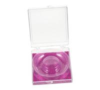 BETOOKY 6pcs False Eyelash Organizer Storage Box with Lash Tray and Shiny Plastic Bottom Lightweight Eyelash Storage Box and Keep Them Clean for Travel Or Daily Use