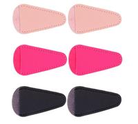 BETOOKY 6pcs Scissors Protective Cover Reusable Pu Sleeve for Nail Cuticle Tools Beauty Dead Skin Remover Boys and Girls Friendly Reusable Storage Case Random Color