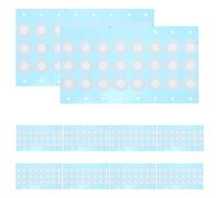 BETOOKY 72pcs Mushroom Cultivation Filter Paper, Sterile Adhesive Filter Discs, Eptfe Microporous Breathable Vent Patch for Mason Jar Lids and Wide Mouth Jar, 72 White Pcs, Home Growers