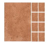 BETOOKY 9pcs Saxophone Neck Cork Sheet Replacement for Alto Tenor Soprano Sax Joint Instrument Repair Maintenance Accessories