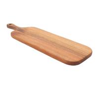 BETOOKY Acacia Wood Large Cutting Board with Handle 41x12x1.5cm, Solid Wood Bread and Pizza Serving Board for Kitchen and Home Use