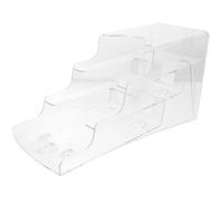 BETOOKY Acrylic Flyer Stand Brochure Rack Sloping Shaped Design Classified Storage Practical for Office and School Dormitory Easy Document Retrieval Convenient Storage