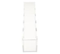 BETOOKY Acrylic Lab Dish Holder with 5-slot Vertical Well-type Structure and Non-slip Base, Space-saving Design for Microbiology Lab Bench Storage and Classroom Use