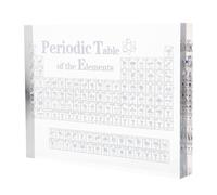 BETOOKY Acrylic Periodic Table of Elements Decoration and Detailed Representation, Compact Design Science Decoration for Classroom, Offices and Libraries
