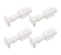 BETOOKY Adhesive Louver Brackets 4pcs No Drilling Window Blind Mounting Holders for Office and Living Room Venetian Blinds