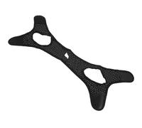 BETOOKY Adjustable Black Mesh Chin Strap for Snoring Prevention, Comfortable Breathing Correction Support for Men and Women, Effective Snore Stopping Aid for Sleep