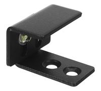 BETOOKY Adjustable Floor Guide Stop Wall Mounted Carbon Steel Sliding Door Floor Guide for Barn Door from Rolling Off Rail Anti-Collision Black for Wall Mount System