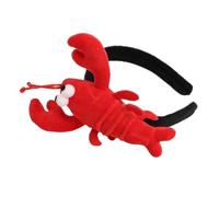 BETOOKY Adorable Lobster Hairband for Funny Cartoon Animal Headband Soft Stuffed Party Headdress Comfortable Fit for All Head Shapes Unique Gift for Holidays and Daily Wear