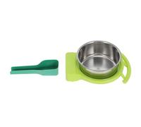 BETOOKY Bird Feeding Bowls Bird Food with Clamp Holder Stainless Steel and Perch for Rust Resistant Wide Open Mouth Water Dish Cage for Cockatiels