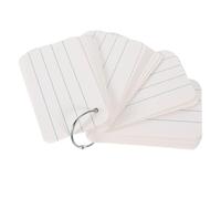 BETOOKY Blank Flash Cards Paper Cards Smooth Material Easy to Write for Learning and Making