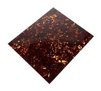 BETOOKY Brown Acoustic Guitar Pickguard Protector with Adhesive Backing, Synthetic Material for Decorative Effect and Scratch Protection, Suitable for DIY Custom Cutting and Acoustic