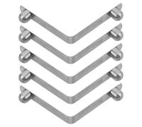 BETOOKY Cane Locking Pin 5pcs Stainless Steel Clips with Spring Latch for Walking Canes and Bathroom Handrail Mobility Aid Support Adults