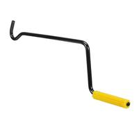 BETOOKY Car Jack Jack Handle Replacement Black Steel Hand Lever with Labor-Saving Grip Universal Jack Attachment for Repairing Vehicles and Tire Lifting 13.98 in