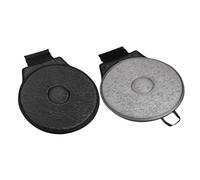 BETOOKY Car Swivel Seat Cushion Suitable for Car Seat Mobility and Comfort Sturdy Wrinkle Polyester and Eva Material 2pcs with 360° Rotation Minimalist Style for Elderly