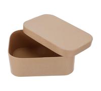 BETOOKY Cardboard Storage Box with Lid for Tea Storage and Crafting Paper Material and Versatile Design Rounded Shape Suitable for Home and Office Use